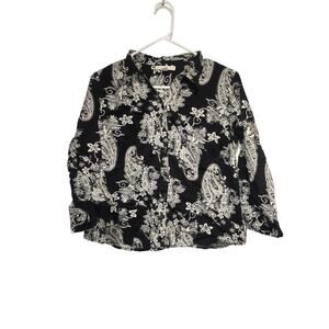 JM Collection Women's Button Up Shirt Size 14 Petite